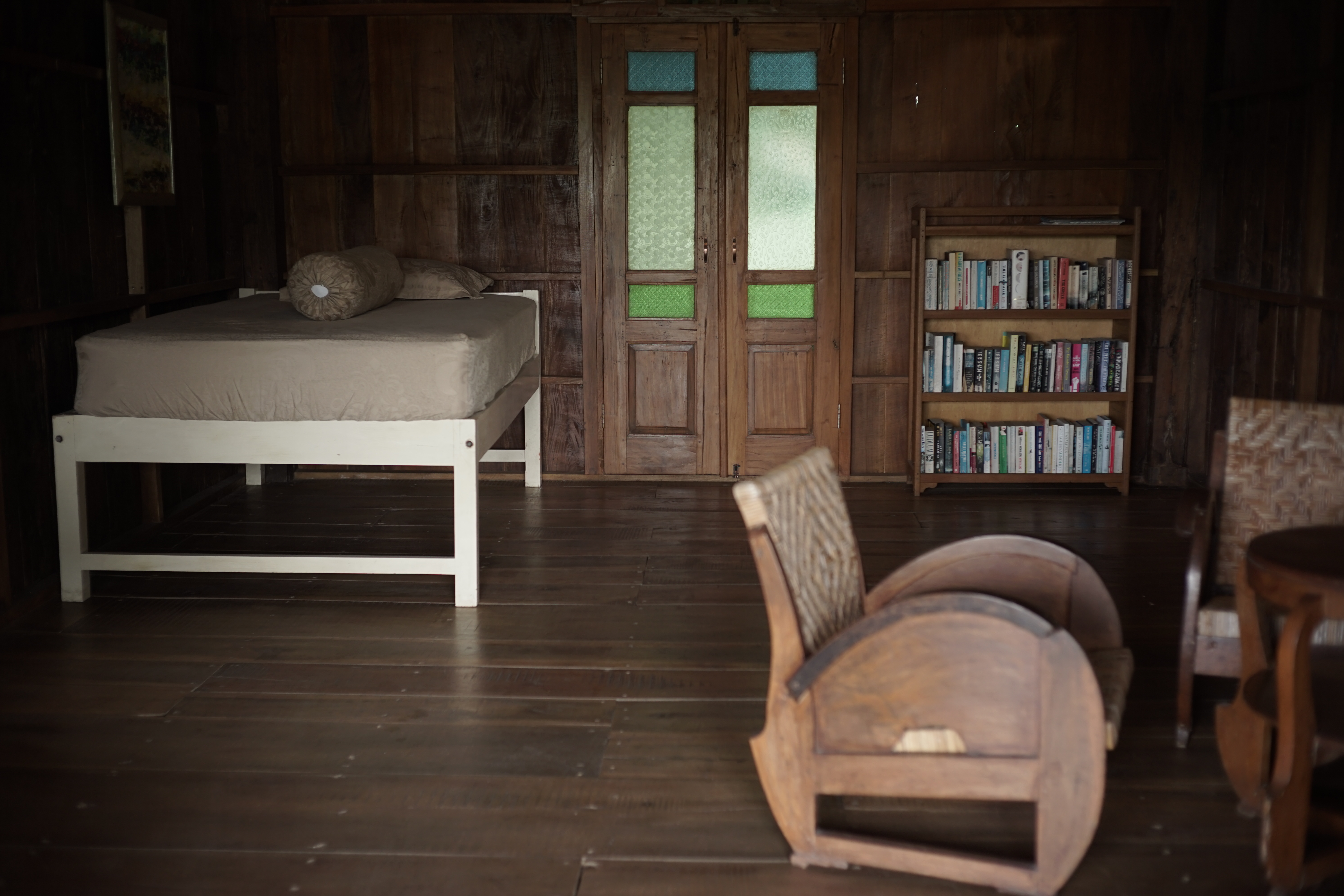 Relax room with reading corner