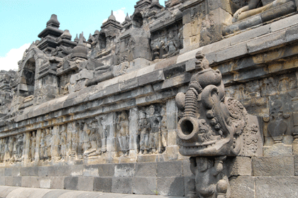 Detail of the Borobudur