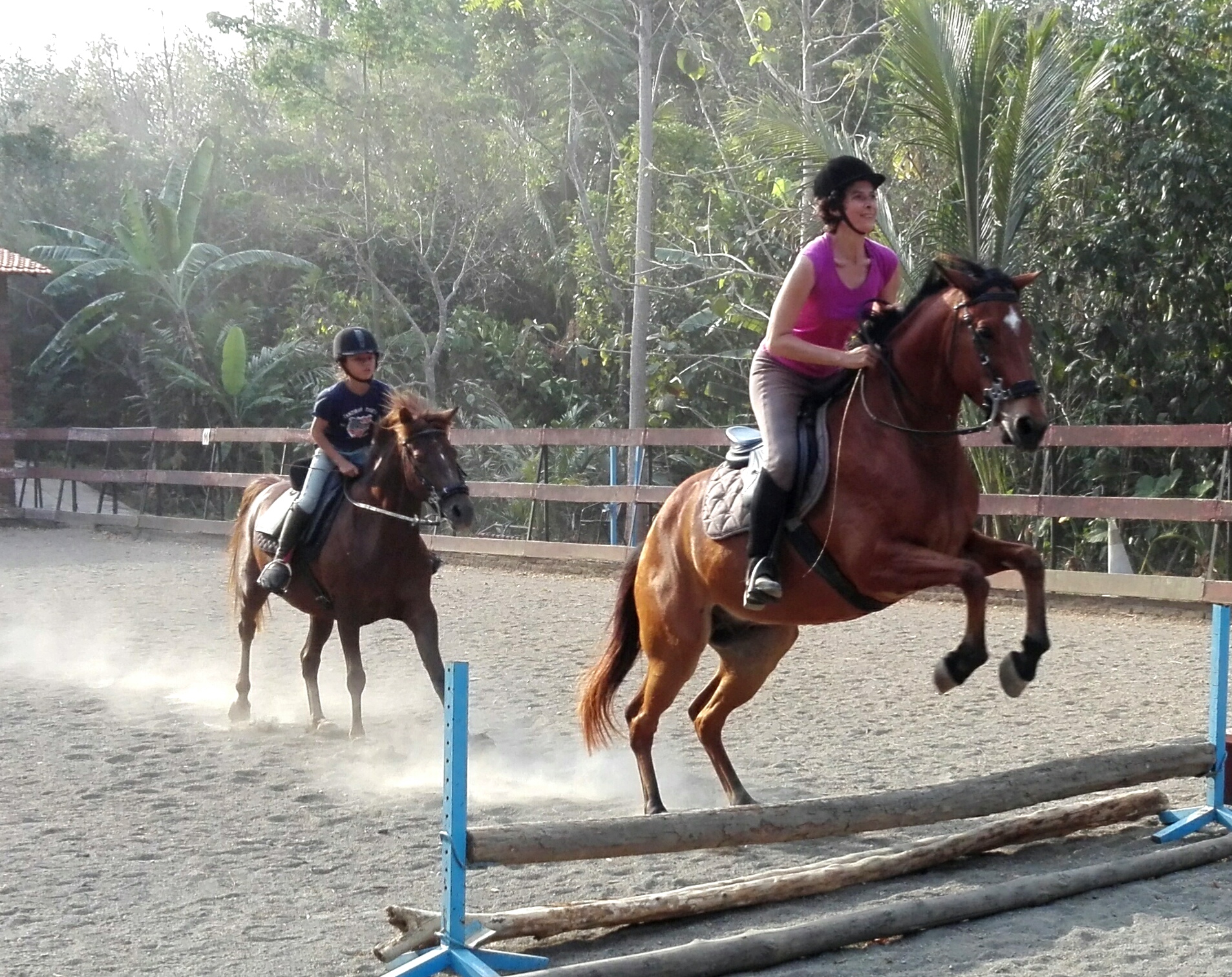 fun riding and jumping!